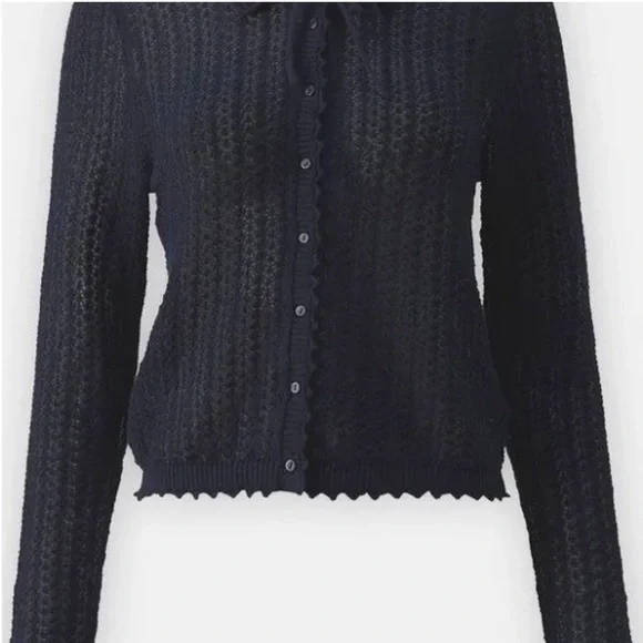 Gap x Doen Linen Blend Cardigan - Picture 4 of 4